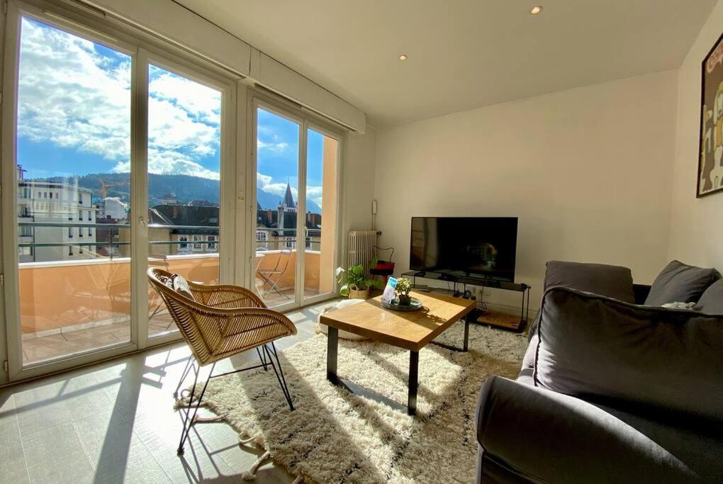 Appartamento Toit-Terrasse Traversant Plein Centre 100M Du Lac Annecy Esterno foto